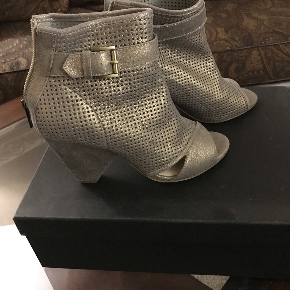 Pella Moda Open Toe Bootie